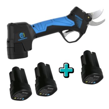 TESOURA CAMPAGNOLA SPEEDY 25mm + 3 BATERIAS - Carril.pt