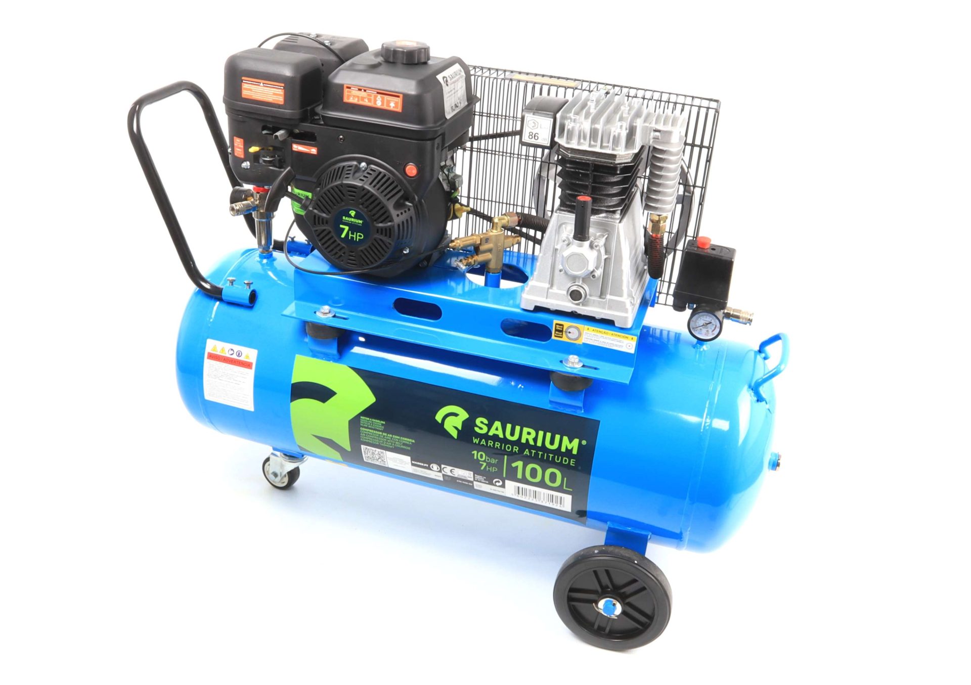 37192_compressor-de-ar-correias-gasolina-100l-10bar-7hp-saurium_6481 - carril.pt - Carril.pt