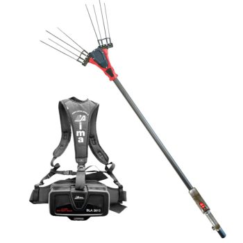 VAREJADOR TELESCÓPICO AIMA JAGUAR 2,16 - 2,88 COM BATERIA 36V 15AH