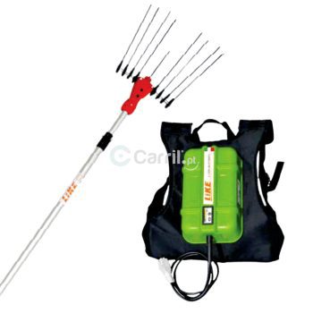 VAREJADOR TELESCÓPICO LIKE CICLONE + CABO 15M + BATERIA DE LÍTIO