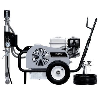 MÁQUINA DE PINTURA/PROJEÇÃO - HIDRAULICA GASOLINA AIRLESS 12 LPM 9 HP