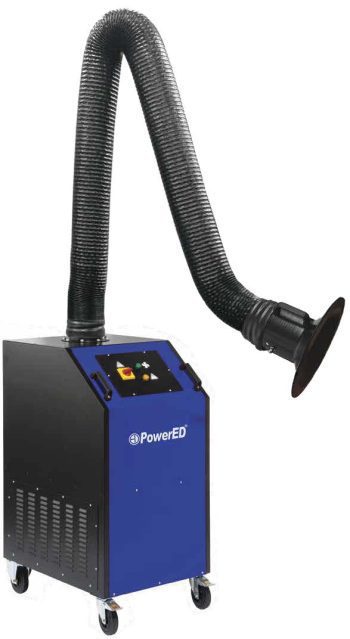 ASPIRADOR DE FUMOS DE SOLDADURA C/BRAÇO ARTICULADO