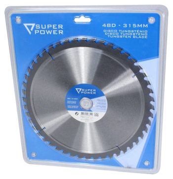 DISCO TUGSTÉNIO PARA ROÇADORA 315MM X 48D