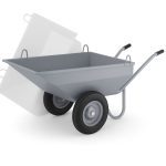carro de mÃo basculante 140 litros - 400 kg - carril.pt CARRO DE MÃO BASCULANTE 140 LITROS - 400 KG - Carril.pt