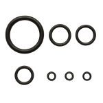 Kit de guarnições internas da válvula da empunhadura. Conjunto de vedantes e componentes internos para manutenção da válvula localizada na empunhadura das hastes telescópicas Campagnola. - Carril.pt