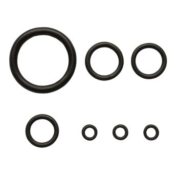 Kit de guarnições internas da válvula da empunhadura. Conjunto de vedantes e componentes internos para manutenção da válvula localizada na empunhadura das hastes telescópicas Campagnola.