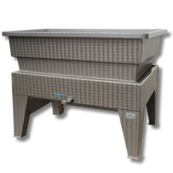 LAGAR EM INOX PARA VINIFICAÇÃO BAIXO 1.000-3.000 LITROS - Carril.pt