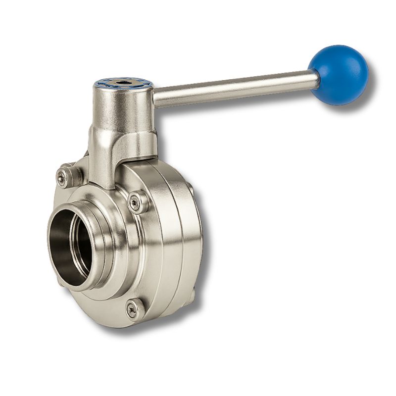 vÁlvula borboleta em inox dn32 - carril.pt Válvula borboleta em aço inoxidável com manípulo manual e disco rotativo, compatível com tubagens - Carril.pt