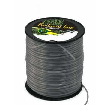 Fio de nylon redondo TECOMEC Perform em rolo, várias espessuras, para roçadoras profissionais.