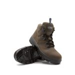 bota x6 36-47 - carril.pt Bota de segurança Lavoro X6 S3 SRC, biqueira e palmilha em aço, sola de dupla densidade PU, couro Nobuck castanho e forro têxtil ventilado. - Carril.pt