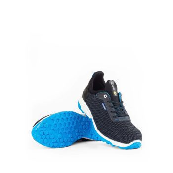 Sapato de segurança Lavoro Chewie 22 S3 SRC ESD com biqueira compósita, palmilha de Kevlar, sola PU injetada, material têxtil K3D e forro Dri-Tex