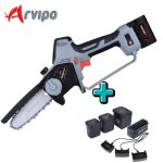 podadora 3 baterias arvipo mt32 pro + carregador - carril.pt - Carril.pt