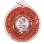 Fio de corte helicoidal Vortex Alu para roçadoras, nylon reforçado com alumínio, disponível em vários diâmetros e comprimentos, ideal para vegetação média a densa. - Carril.pt