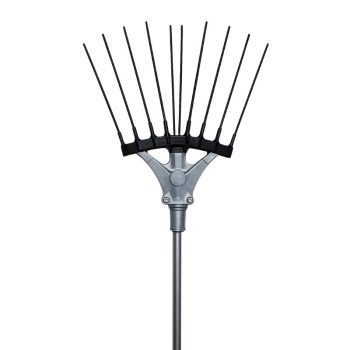 Cabeça de varejador LINX Ibèric com tubo Ø26 mm e encaixe de 9 estrias para ligação de podadoras e acessórios rotativos.