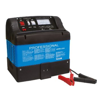 Carregador de baterias Professional 160, 12V, robusto, com pega superior, para veículos ligeiros e comerciais