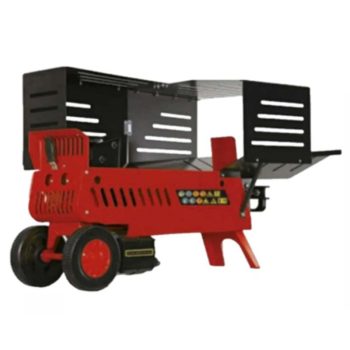 Rachador de lenha Lohuis 7 T, motor elétrico 2300 W, estrutura horizontal robusta para fender toros até 52 cm.