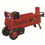 Rachador de lenha Lohuis 7 T, motor elétrico 2300 W, estrutura horizontal robusta para fender toros até 52 cm. - Carril.pt