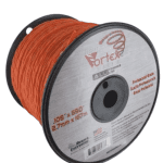 Fio de corte helicoidal Vortex Alu para roçadoras, nylon reforçado com alumínio, disponível em vários diâmetros e comprimentos, ideal para vegetação média a densa. - Carril.pt