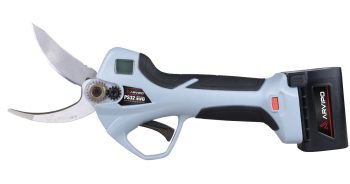 Tesoura elétrica ARVIPO PS32 HOOF - Aparador profissional de cascos para ovinos e caprinos, com motor brushless, bateria de longa autonomia e sistema de segurança Cut Prevent. Kit completo com 2 baterias, carregador e estojo.