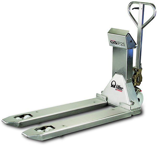 porta-paletes com balanÇa em aÇo inox gsp 25s4 25t - carril.pt - Carril.pt