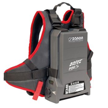 Bateria de iões de lítio Zanon DRIVE 1450.S, 50,4 V e 12,7 Ah, leve e ergonómica, com autonomia de 1 dia e compatível com todas as ferramentas eletrónicas Zanon