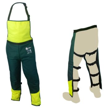 JARDINEIRA DE PROTEÇÃO ANTICORTE CLASSE 1 PARA MOTOSSERRA