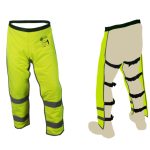 PERNEIRAS DE PROTEÇÃO ANTICORTE CLASSE 1 PARA MOTOSSERRA ALTA VISIBILIDADE - Carril.pt