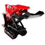 MINI DUMPER 500KG COM DESCARGA ELEVADA HIDRÁULICA - Carril.pt