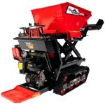 MINI DUMPER 500KG COM DESCARGA ELEVADA HIDRÁULICA - Carril.pt