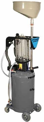 APARADEIRA DE OLEO COM EXTRATOR E VISOR 80LTS/11LTS