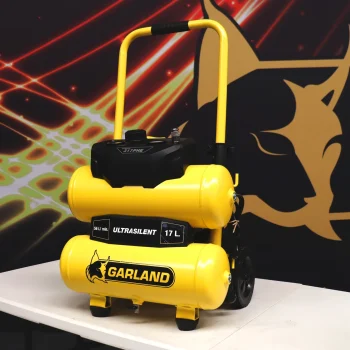 COMPRESSOR GARLAND MURDOCK 317 PHE-V25 – DUPLO DEPÓSITO 17L E 8–10 BAR - Carril.pt